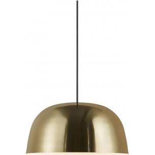 Stylowa lampa wisząca do salonu i sypialni. Lampa wisząca art deco Cera 36 mosiężna Nordlux 2