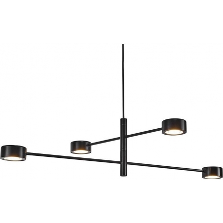 Clyde LED 90 black modern pendant lamp Nordlux