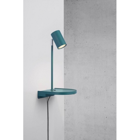 Cody green shelf wall lamp with usb Nordlux