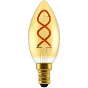 Deco Spiral Candle E14 bulb 54W gold Nordlux