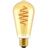 Deco Spiral Edison E27 bulb 50W gold Nordlux