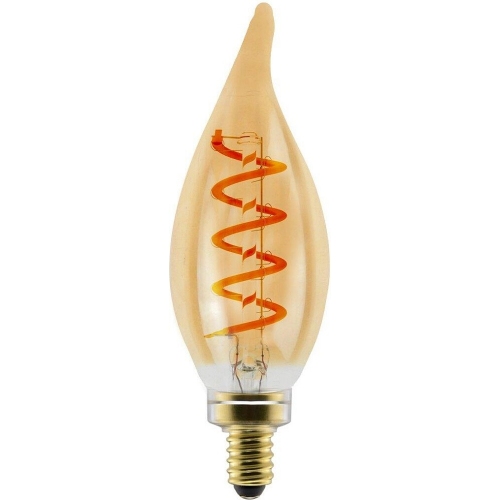 DecoSpiral E14 bulb Candle-tip gold Nordlux