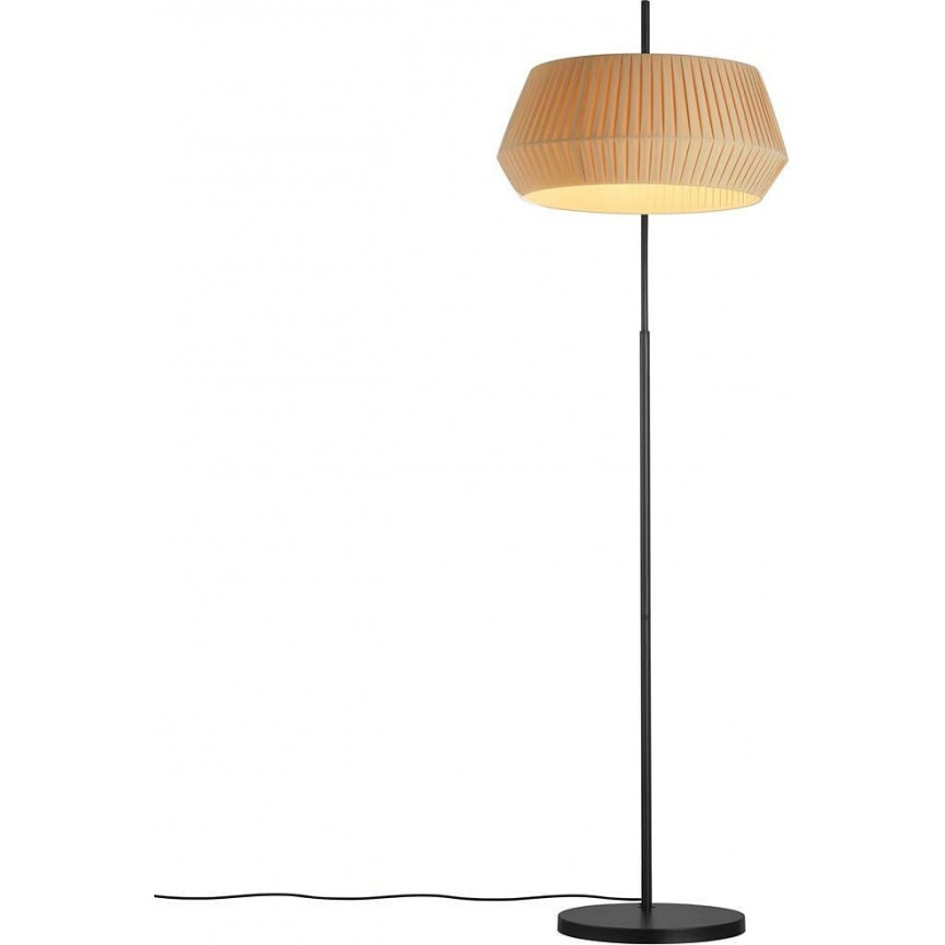 Dicte beige arched floor lamp Nordlux