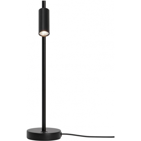 Lampa na biurko. Lampa biurkowa ze ściemniaczem Omari LED czarna Nordlux do gabinetu i biura