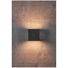 Turn black outdoor wall lamp Nordlux