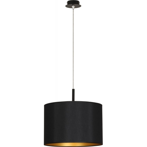 Alice 37 black pendant lamp with shade Nowodvorski