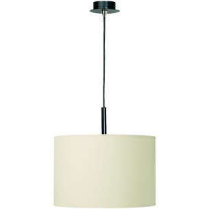 Alice 37 ecru pendant lamp with shade Nowodvorski