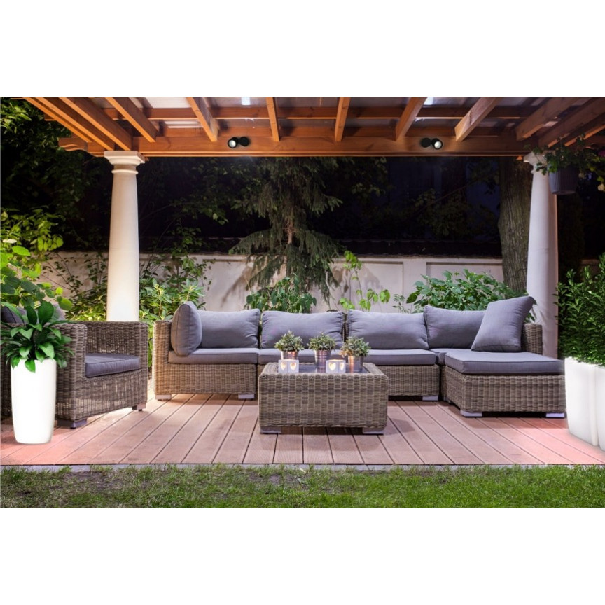 Lampa ogrodowa Flowerpot II 35 Biała Nowodvorski