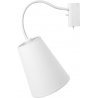 Flex white wall lamp with shade Nowodvorski