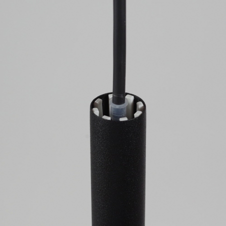 Laser 49 black tube pendant lamp Nowodvorski