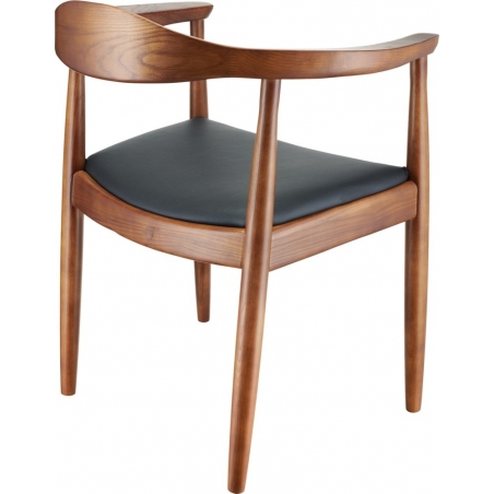 King walnut&black designer wooden chair Moos Home