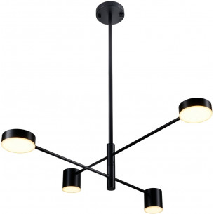 Lampa sufitowa designerska Clex LED 4 100cm czarna Step Into Design 2