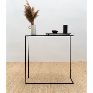 Object015 75 black industrial console table NG Design