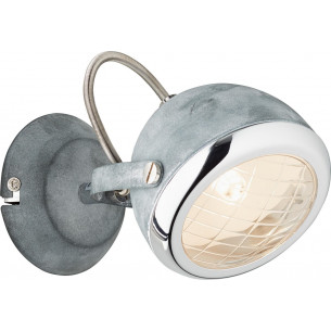 Rider Grey grey industrial wall lamp Brilliant