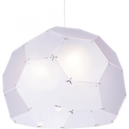 Designerska Lampa wisząca geometryczna Dome 80 Przezroczysta Step Into Design do salonu i sypialni.