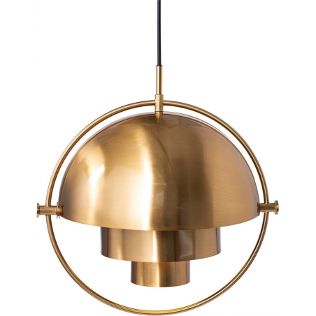 Designerska Lampa mosiężna wisząca kula Mobile 38 Step Into Design do salonu i sypialni.