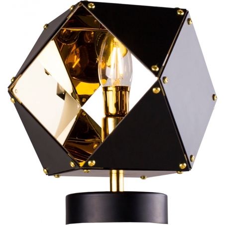 Geometry black wall lamp Step Into Design