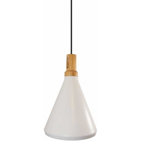 Nordic Woody 25 white scandinavian pendant lamp Step Into Design