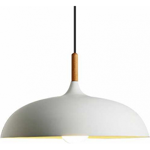 Saucer 45 white scandinavian pendant lamp Step Into Design