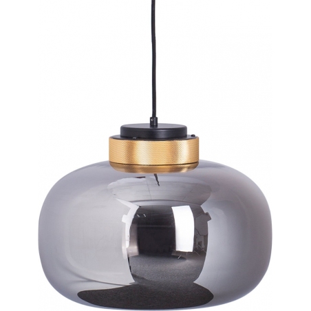 Boom 35 LED silver glass pendant lamp Step Into Design