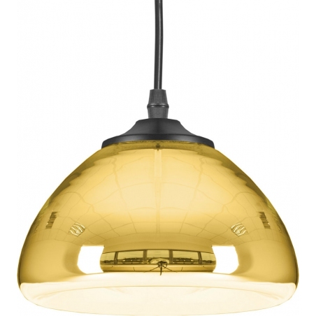 Designerska Lampa wisząca szklana Victory Glow 17 Złota Step Into Design do salonu i sypialni.