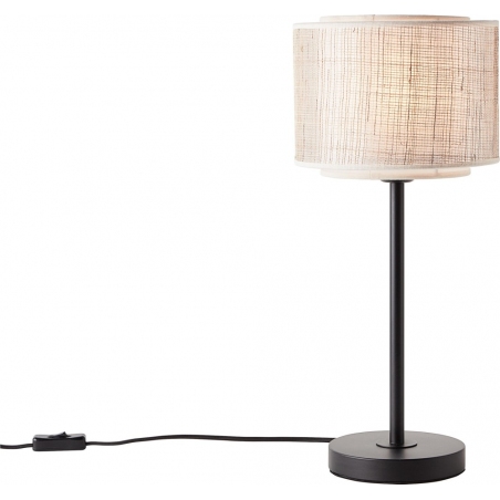 Odar beige&black table lamp with shade Brilliant