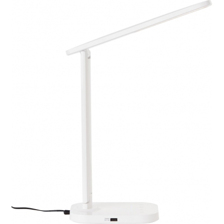 Vicari white modern desk lamp Brilliant