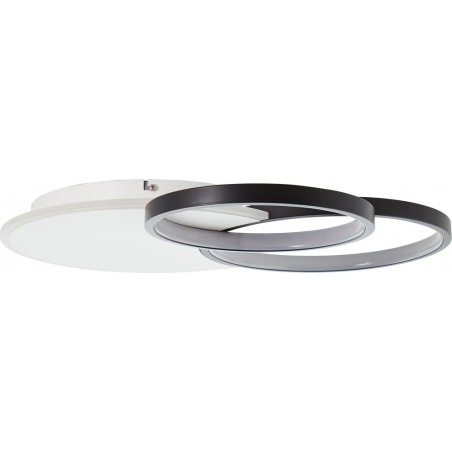 Davinson 55 white&black modern round ceiling lamp Brilliant