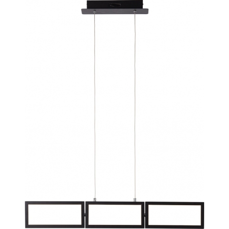 Ranut LED 80cm black modern pendant lamp Brilliant