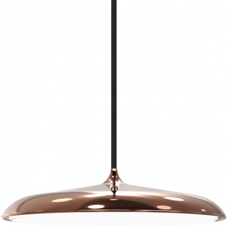 Designerska Lampa miedziana wisząca Artist 25 LED Copper DFTP do salonu i sypialni.