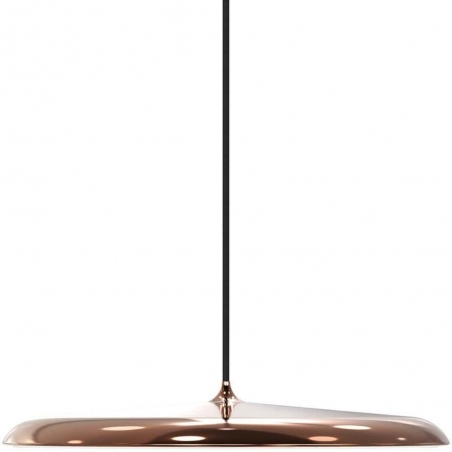 Designerska Lampa miedziana wisząca Artist 40 LED Copper DFTP do salonu i sypialni.