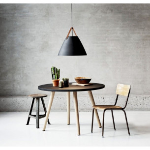 Strap 48 black scandinavian pendant lamp DFTP