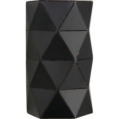 Otona black geometric wall lamp Lucide