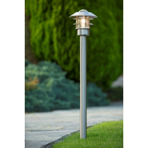 ZICO 100 satin chrome garden post Lucide