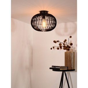 Reda 32 black wire ceiling lamp Lucide