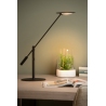 Anselmo Led black desk lamp with dimmer Lucide