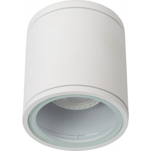 Aven Round white bathroom ceiling lamp Lucide