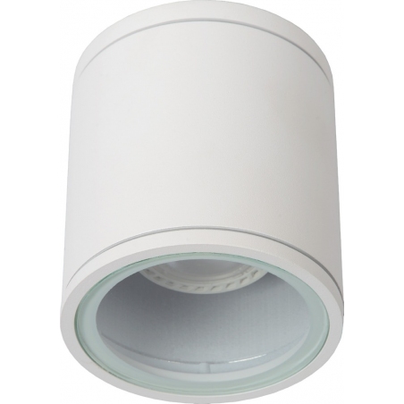 Aven Round white bathroom ceiling lamp Lucide