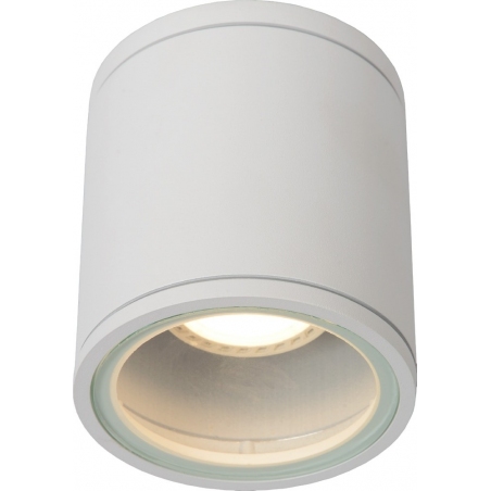 Aven Round white bathroom ceiling lamp Lucide