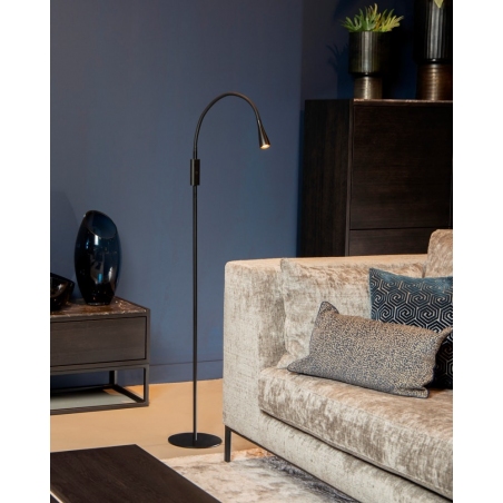 Zozy LED black minimalistic floor lamp Lucide