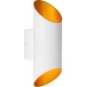 Quirijn white&gold hallway wall lamp Lucide