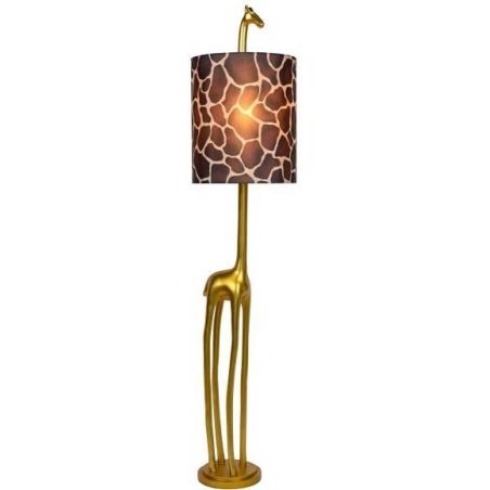 Miss Tall gold matt/brown giraffe decorative floor lamp Lucide