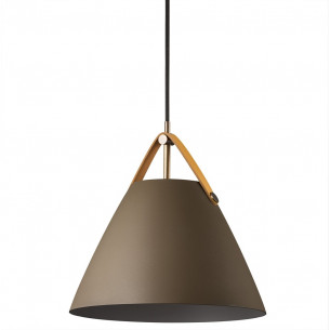 Strap 27 brown scandinavian pendant lamp DFTP