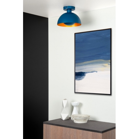 Siemon 25 blue eclectic ceiling lamp Lucide