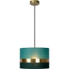 Extravaganza 30 green&gold pendant lamp Lucide