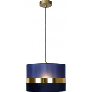 Extravaganza 30 blue&amp;gold pendant lamp Lucide