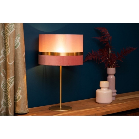 Extravaganza pink&gold glamour table lamp Lucide