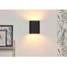 Ovalis black&gold wall lamp Lucide