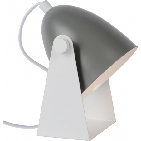 Chago grey scandinavian desk lamp Lucide