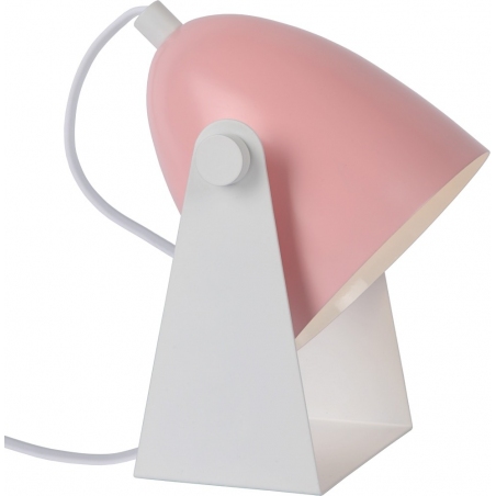 Chago pink scandinavian desk lamp Lucide